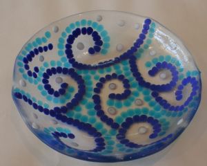 Glass Dot Bowl Class from Half Baked Pottery